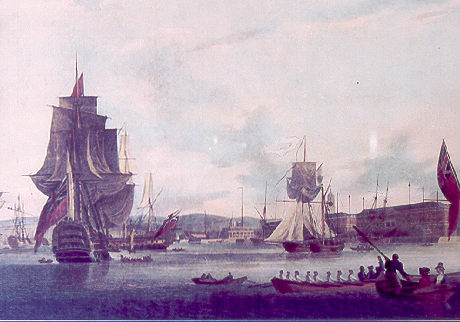 Collection of Dockyard Paintings by R. Dodd
