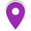 Placemark Purple Icon
