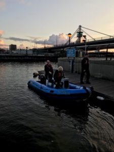 The Prime Warden afloat