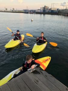 The Sea Cadet escort