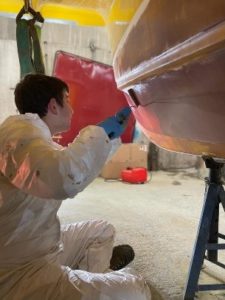 Joshua Allsopp, marine engineering apprentice at Smith’s Boatyard, Cornwall is developing fast…